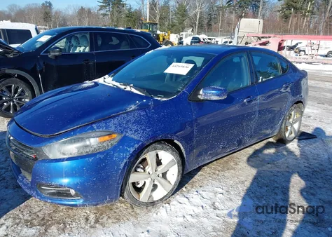 2013 Dodge Dart Gt из США, поврежденный, VIN 1C3CDFCB8DD341196
